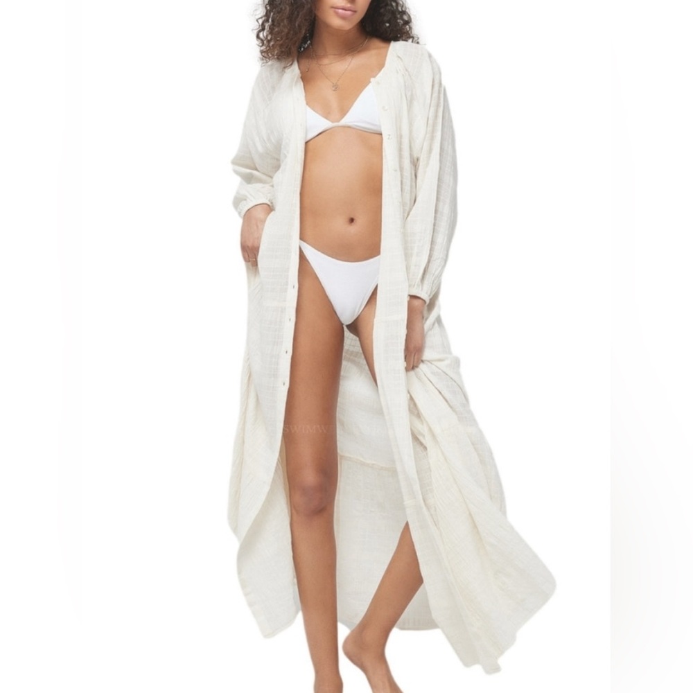 L*Space Nepali dress (Bathing suit cover up) size Small in cream